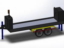 Surface Mounted Portable Road Blocker